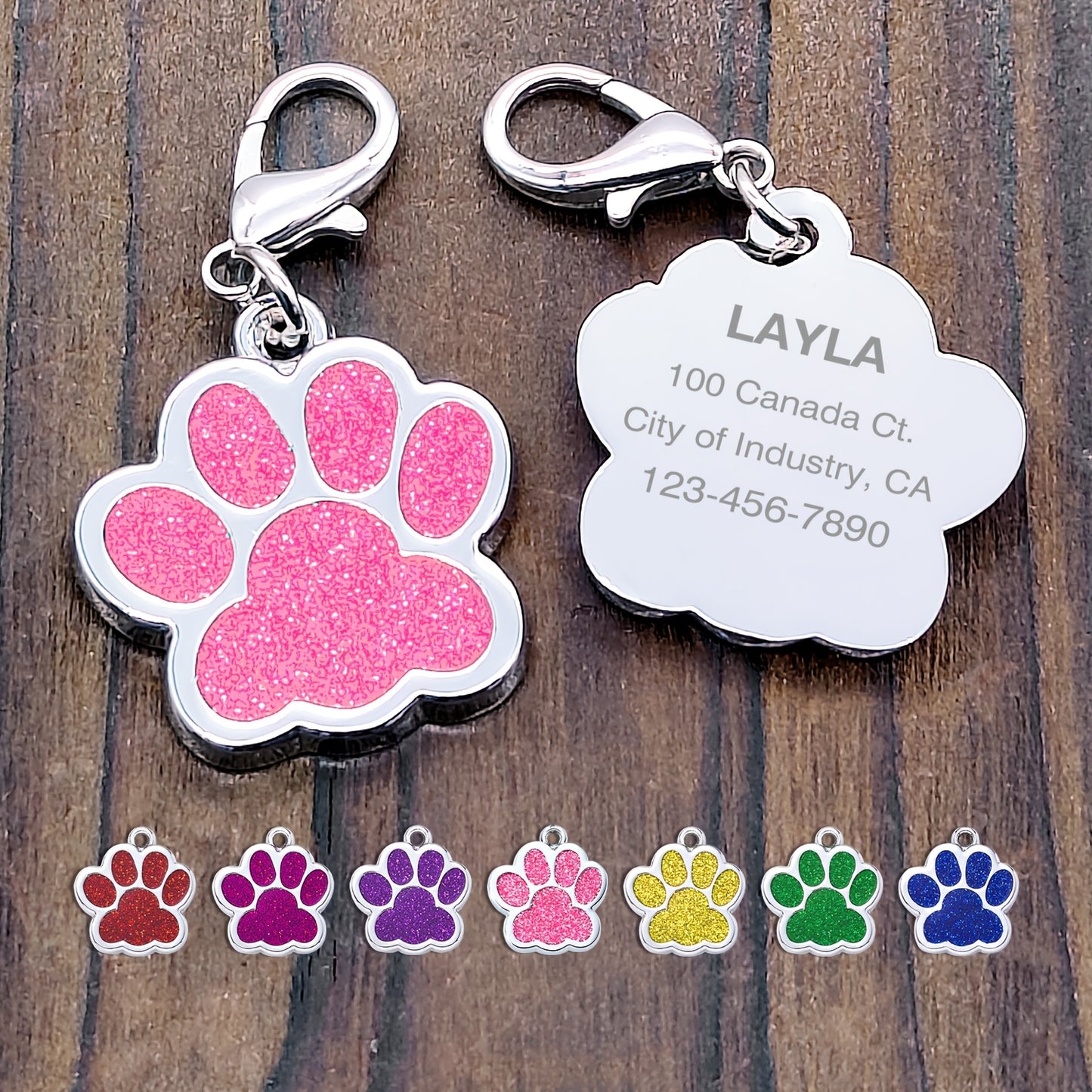 Haven Pet ID Slide Tag for Cats and Dogs