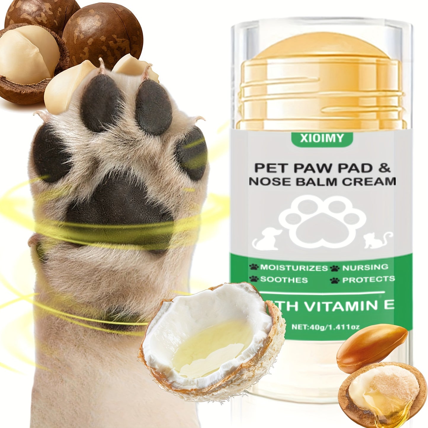 Haven Paw and Nose Balm moisturising stick for dogs and cats