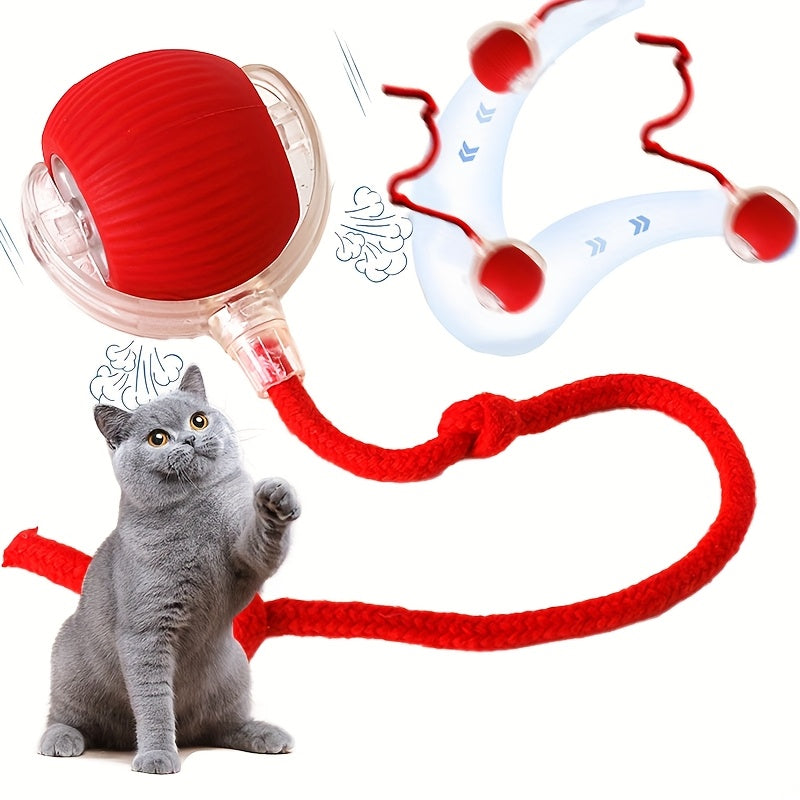 Haven Electric Rolling Robot Mouse Cat Toy USB Rechargeable