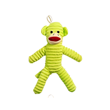 Haven Squeaky Monkey Dog Toy