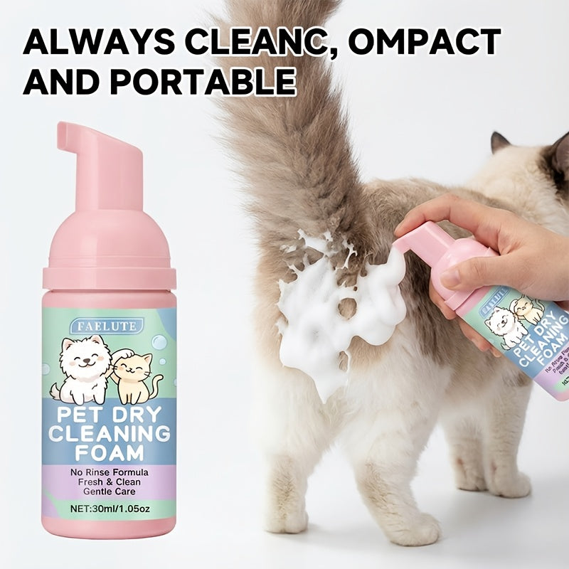 Haven Cat Dog Dry Shampoo Foam No Rinse 30ml