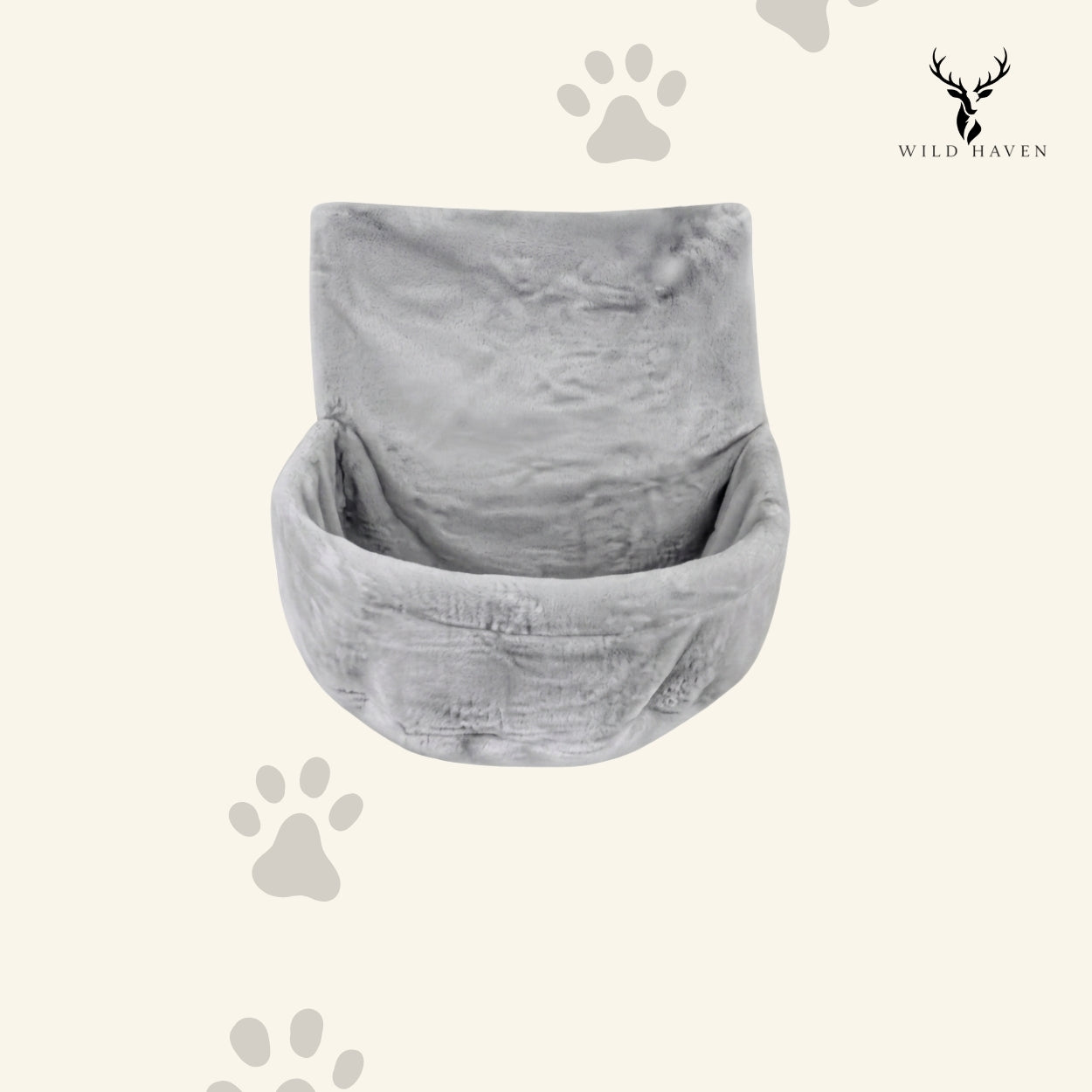 Haven Cat Window Hammock Bed, Clip-On Perch with Plush Cushion for Cats