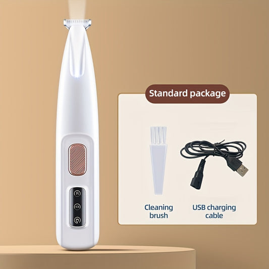 Haven Quiet Electric Pet Fur Trimmer - USB rechargeable compact grooming clipper