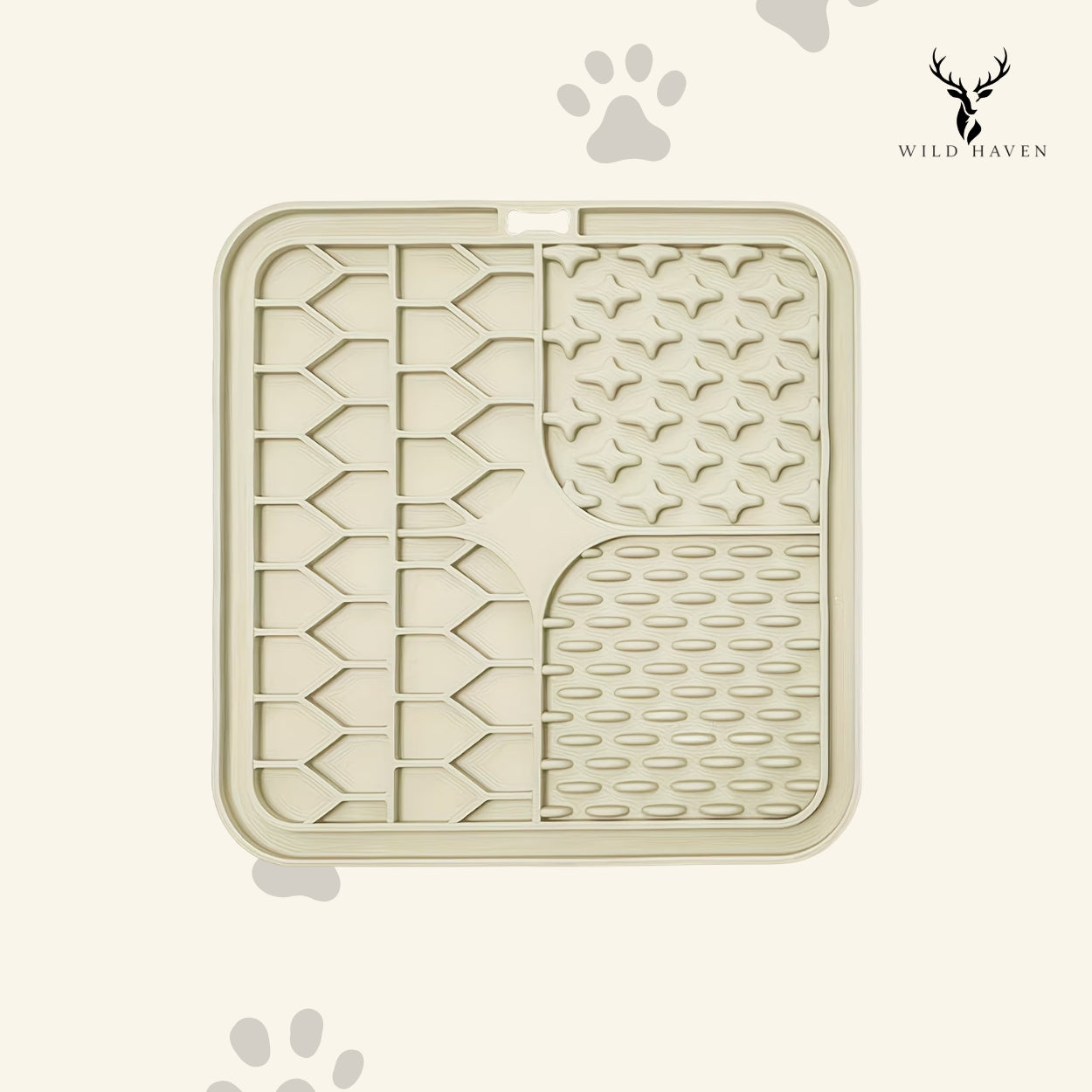 Haven Dog Suction Lick Mat, Silicone Wall Mount Slow Feeder and Bath Distraction Tool for Dogs