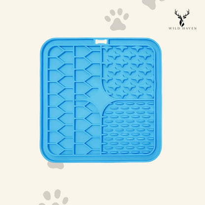 Haven Dog Suction Lick Mat, Silicone Wall Mount Slow Feeder and Bath Distraction Tool for Dogs