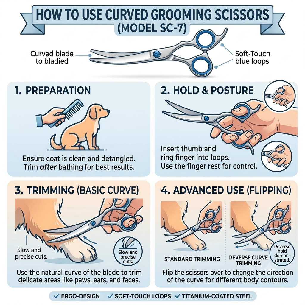 Haven Grooming Scissors Set