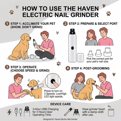 Haven Electric Nail Grinder