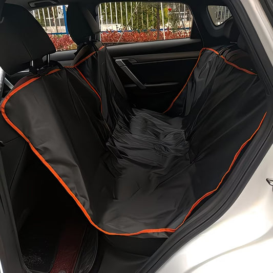 Haven Dog Car Seat Mat, Waterproof Foldable Rear Seat Protector for Dogs