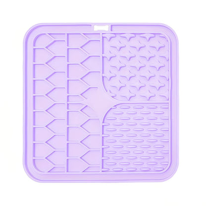 Haven Dog Suction Lick Mat, Silicone Wall Mount Slow Feeder for Anxiety Relief