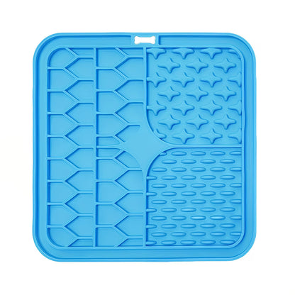 Haven Dog Suction Lick Mat, Silicone Wall Mount Slow Feeder for Anxiety Relief